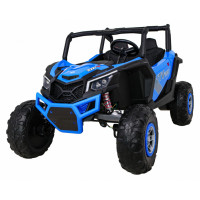 Elektrická štvorkolka Buggy ATV STRONG Racing - modrá 