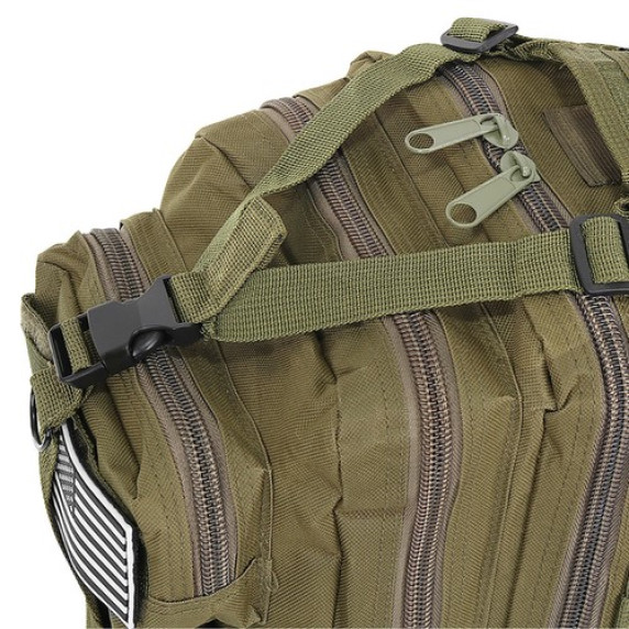 Turistický ruksak TRIZAND 23243 - khaki zelený