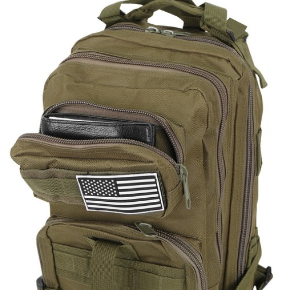 Turistický ruksak TRIZAND 23243 - khaki zelený